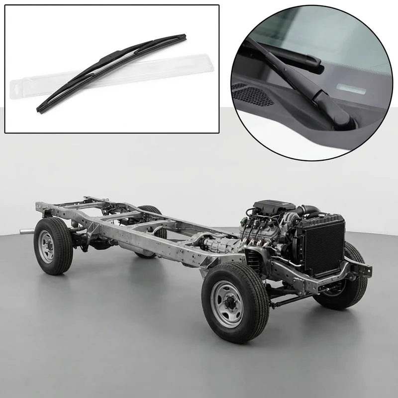 Passenger Side Wiper Blade for Ford F-59 Commercial Stripped Chassis (1988 - 2021) - 1